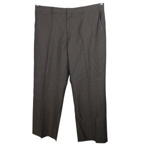 Banana Republic Classic Fit Dress Pants Men Size 38/32 Gray Pinstripe Pockets